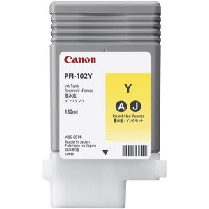 Original Canon PFI-102Y Yellow Ink Cartridge