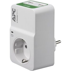 APC PM1WU2 Essential SurgeArrest 1 Ausgang, 230 V, 2 USB-Ports mit Ladefunktion