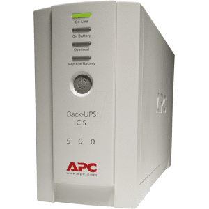 APC BK500EI - Back-UPS CS, 300 Watts / 500 VA