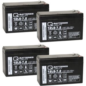 QUALITY BATTERIES Ersatzakku für apc Smart-UPS SUA1500RMI2U RBC24 rbc 24 / Markenakku mit VdS