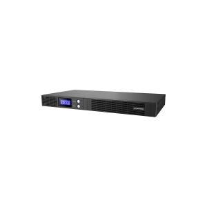 BlueWalker PowerWalker VI 500 R1U - UPS (rackversion) - AC 165-290 V - 300 Watt - 500 VA - 7 At - RS-232, USB - output-stikforbindelser: 4 - 1U - 19