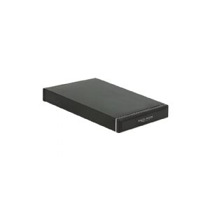 Delock 2.5 External Enclosure SATA HDD / SSD > USB 3.0 - Lagringspakning - 2.5 - SATA 6Gb/s - USB 3.0 - sort - for P/N: 47213