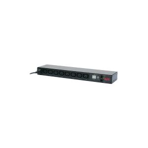 APC Switched Rack PDU AP7920B - Strømfordelingsenhed - AC 200/208/230 V - 2300 VA - Ethernet - input: IEC 60320 C14 - output-stikforbindelser: 8 (pow