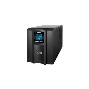 APC Smart-UPS C 1500VA LCD - UPS - AC 230 V - 900 Watt - 1500 VA - USB - output-stikforbindelser: 8 - sort - med APC SmartConnect