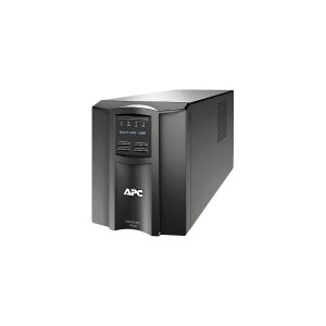 APC Smart-UPS SMT1000IC - UPS - AC 220/230/240 V - 700 Watt - 1000 VA - RS-232, USB - output-stikforbindelser: 8 - sort - med APC SmartConnect