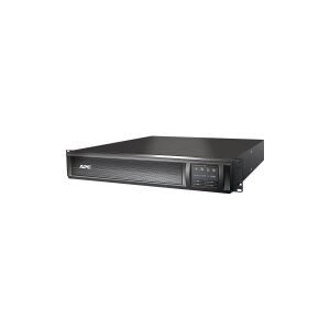 APC Smart-UPS X 1000 Rack/Tower LCD - UPS (rackversion) - AC 230 V - 800 Watt - 1000 VA - RS-232, USB - output-stikforbindelser: 8 - 2U - sort