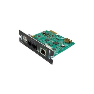 APC Network Management Card 3 with PowerChute Network Shutdown & Environmental Monitoring - Adapter for fjernadministration - 1GbE - 1000Base-T - for P/N: SMTL2200RM2UC, SMTL3000RM2UC, SMTL3000RM2UCNC, SRTL10KRM4UT, SRTL8KRM4UT