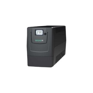 ONLINE USV-Systeme ONLINE USV YUNTO Smile 800 - UPS - AC 220/230 V - 480 Watt - 800 VA - 9 At - output-stikforbindelser: 2