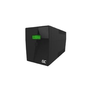 GREENCELL Green Cell Micropower 800VA - UPS - AC 220/230/240 V - 480 Watt - 800 VA - 9 At - USB - output-stikforbindelser: 2