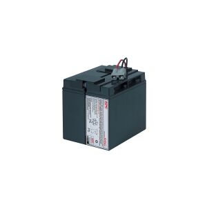 APC Replacement Battery Cartridge #7 - UPS-batteri - 1 x batteri - Blysyre - sort - for P/N: SMT1500C, SMT1500I-AR, SMT1500IC, SMT1500NC, SMT1500TW, SUA1500ICH-45, SUA1500-TW