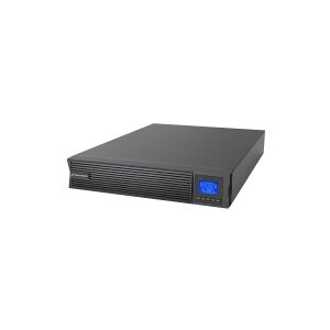 BlueWalker PowerWalker VFI 3000 ICR IoT - UPS (stativ-monterbar / ekstern) - 3000 Watt - 3000 VA - 9 At - Ethernet, RS-232, USB - output-stikforbindelser: 9