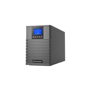 BlueWalker PowerWalker VFI 1500 ICT IoT - UPS - 1500 Watt - 1500 VA - 9 At - Ethernet, RS-232, USB - output-stikforbindelser: 4