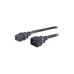 APC - Strømkabel - IEC 60320 C19 til IEC 60320 C20 - 1.98 m - sort - for P/N: SMT2200I-AR, SMT2200R2I-AR, SMT3000I-AR, SMT3000R2I-AR, SRT1500XLI, SRT2200XLI-KR