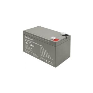 Qoltec - UPS-batteri - AGM battery, max. 105A, security - 1 x batteri - Blysyre - 7 Ah