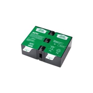 APC Replacement Battery Cartridge #124 - UPS-batteri - 1 x batteri - Blysyre - for P/N: BR1500G-RS, BX1500M, BX1500M-LM60, SMC1000-2UC, SMC1000-2UTW, SMC1000I-2UC