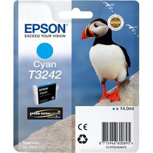 Epson T3242 Cartouche d'encre Cyan Original C13T32424010