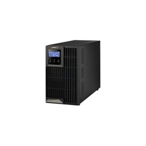 Infosec E4 LCD Pro 1000 - Onduleur - CA 230 V - 900 Watt - 1000 VA - RS-232, USB - connecteurs de sortie : 3 - Publicité