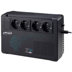 Zen Live 500 - Onduleur - CA 220/230/240 V - 500 VA - 4.5 Ah - connecteurs de sortie : 4 - France