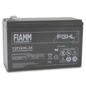Fiamm Batterie hermétique au plomb Fiamm 12V 8,4Ah Longue durée de vie pour UPS 12FGHL34