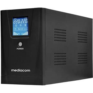 Mediacom M-UPS851D gruppo di continuità (UPS) A linea interattiva 0,8 kVA 480 W 2 presa(e) AC