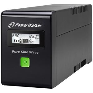 PowerWalker VI 800 SW FR A linea interattiva 0,8 kVA 480 W 2 presa(e) AC (10120086)