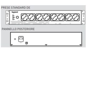 Legrand KEOR PDU  800VA 480W BIANCA SCHUKO (LG-310332)