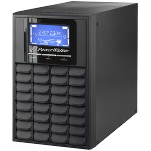 PowerWalker Gruppo di continuità  VFI 1000C LCD Doppia conversione (online) 1 kVA 800 W 3 presa(e) AC [10120177]