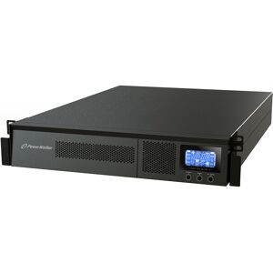 PowerWalker Gruppo di continuità  VFI 1000RM LCD Doppia conversione (online) 1000 VA 900 W 6 presa(e) AC [10120144]