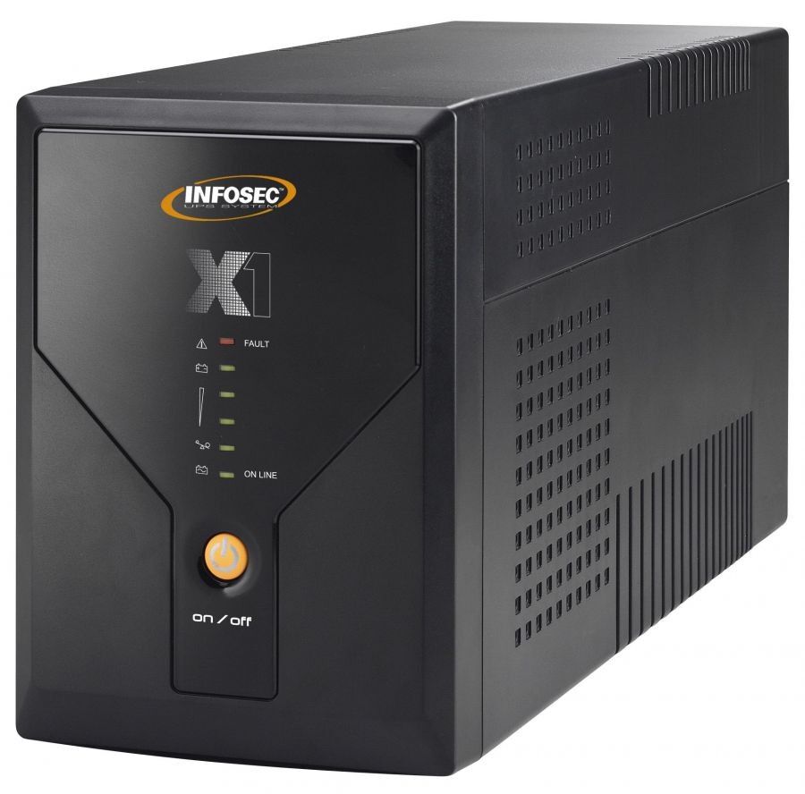 Infosec Gruppo di Continuità UPS X1 EX 2000VA Line Interactive