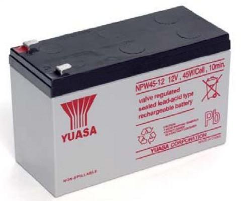 Yuasa Batteria Piombo-Acido per UPS 12V 8,5Ah, NPW45-12 (Faston 250...