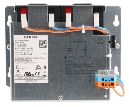 Siemens Batteria al piombo , 24V, 3.2Ah, 151 x 190 x 82mm, +5 → +40°C, 6EP1935-6MD11