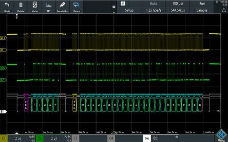 Rohde & Schwarz Attivazione e decodifica SPI   per Oscilloscopio digitale RTB2000, RTB-K1