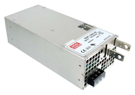 Mean Well Alimentatore switching integrato  , 1.2kW, ingresso 127 → 370 V dc, 90 → 264 V ac,, RSP-1500-5