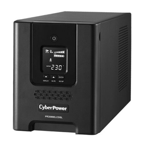 CyberPower PR3000ELCDSL gruppo di continuità (UPS) A linea interattiva 3 kVA 2700 W 9 presa(e) AC (PR3000ELCDSL)