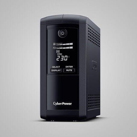 CyberPower Tracer III VP700ELCD-FR gruppo di continuità (UPS) A linea interattiva 0,7 kVA 390 W 4 presa(e) AC (VP700ELCD-FR)