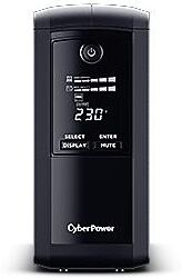 CyberPower VP1000ELCD gruppo di continuità (UPS) A linea interattiva 1 kVA 550 W 3 presa(e) AC (VP1000ELCD)