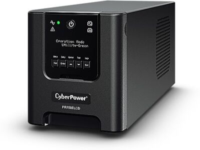 CyberPower PR750ELCDGR gruppo di continuità (UPS) A linea interattiva 0,75 kVA 675 W 4 presa(e) AC (PR750ELCDGR)