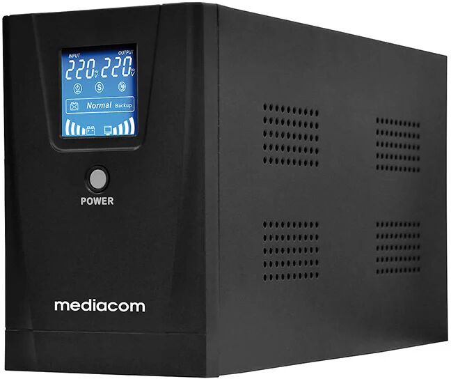 Mediacom M-UPS851D gruppo di continuità (UPS) A linea interattiva 0,8 kVA 480 W 2 presa(e) AC