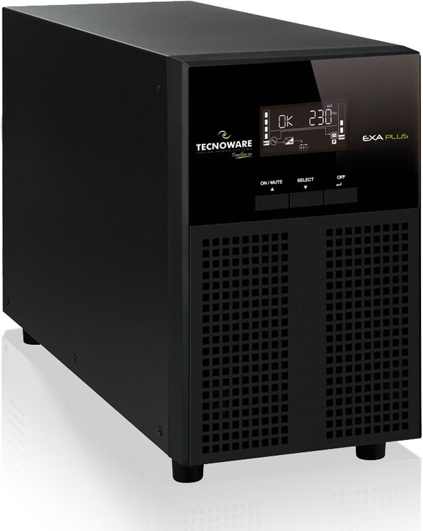 Tecnoware UPS EXA PLUS 3000 gruppo di continuità (UPS) A linea interattiva 0,003 kVA 2,1 W [FGCEXAPL3002IEC]