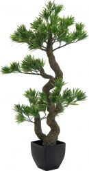 Europalms Pine bonsai, artificial plant, 70cm TILBUD NU