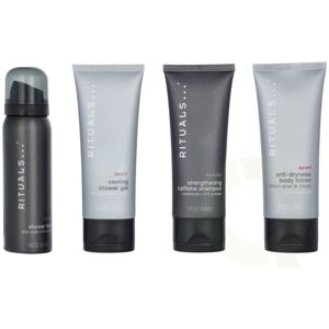 Rituals Homme Set 260 ml Shower Foam 50ml/Shampoo 70ml/Shower Gel 70ml/Body Lotion 70ml