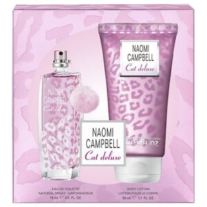 Naomi Campbell Parfumer til kvinder Cat Deluxe Gavesæt Eau de Toilette Spray 15 ml + Body Lotion 50 ml