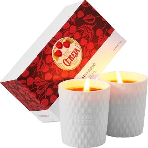 Claus Porto Home Stearinlys Cereja Mini Candles Gift Set