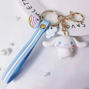 Kawaii tegneserie nøglering mini dukke nøglering nøglering håndtaske dekoration mini gave Cinnamoroll