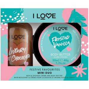 I Love... Gavesæt I Love Mini Duo Festlige favoritter Turquoise