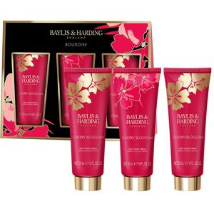 Baylis & Harding Boudoire Cherry Blossom Hand Cream Trio Set