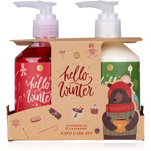 Accentra Hello Winter coffret cadeau Gingerbread & Cranberry (mains)