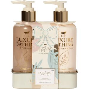 Grace Cole Luxury Bathing Warm Vanilla coffret cadeau (mains)