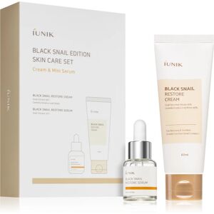 iUnik Black Snail coffret cadeau (pour la régénération de la peau)