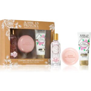 Jeanne en Provence Rose coffret cadeau pour femme 3 pcs